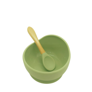 Set Bowl redondo + Cuchara Verde