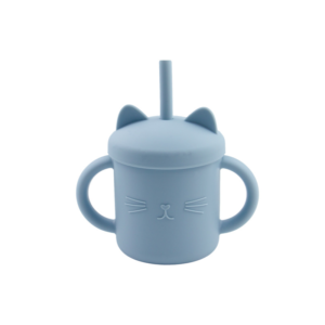 Vaso Gatito Celeste
