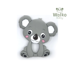 Mordillo Silicona Koala Gris