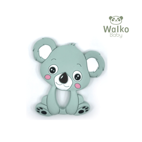 Mordillo Silicona Koala Verde