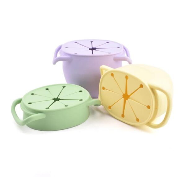 Taza Cerealera plegable Verde con correa - Imagen 2