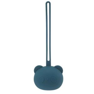 Guarda Chupete Silicona Panda Azul